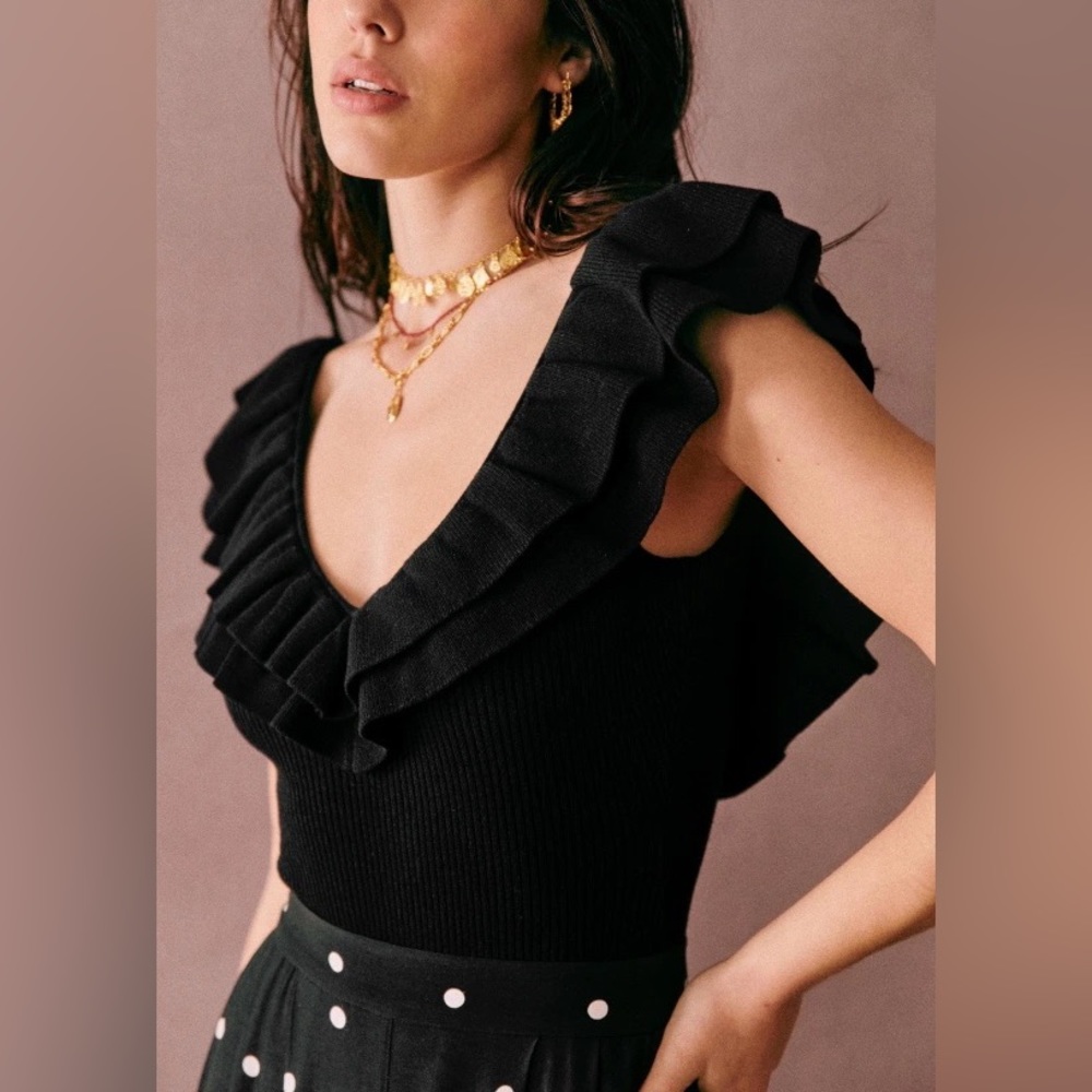 Sezane Isabella Bodysuit NWT